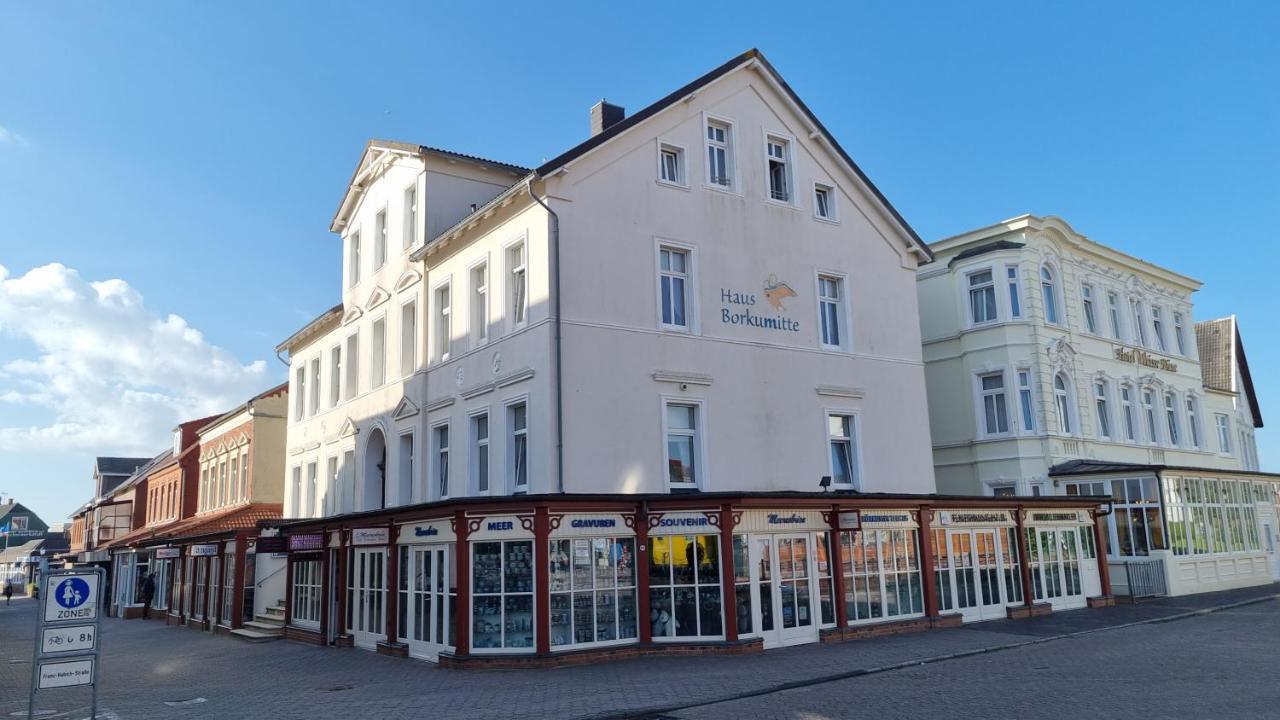 Haus Borkumitte Appartement Hohes Riff Exterior foto